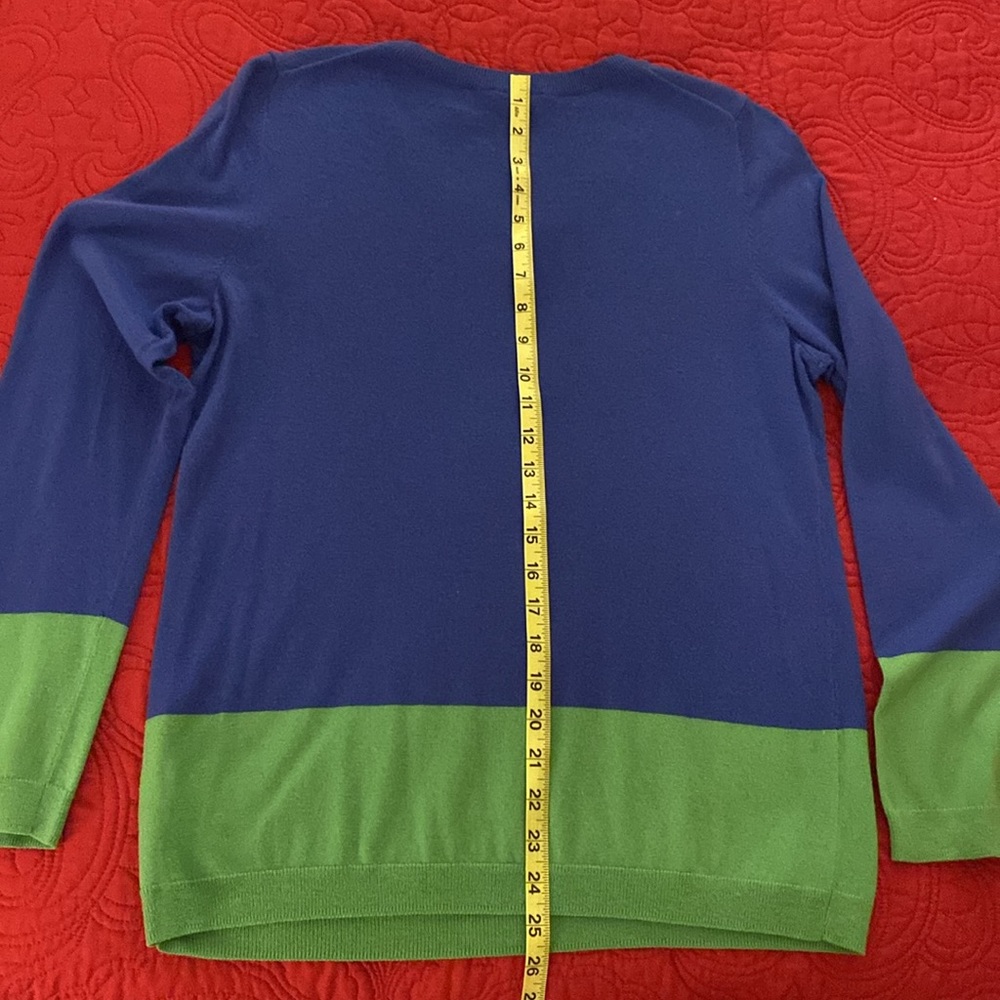 Talbots lightweight 2 tone sweater. - Picture 3 of 3